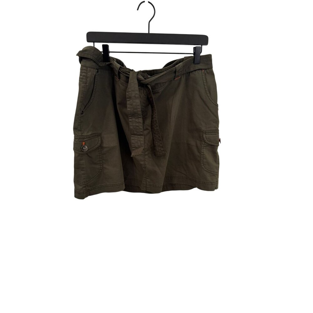 Nike Dri-fit women's olive green golf skirt size 14